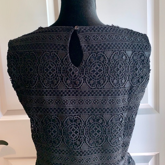 Black Anine Bing Tassel Lace Dress Size Medium - Picture 7 of 8